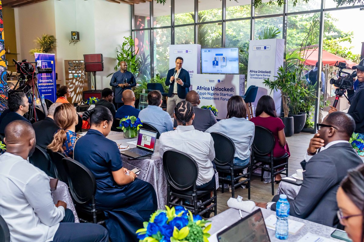 Last week, we co-hosted the Africa Unlocked: Egypt-Nigeria Startup &amp; Investment Forum alongside Algebra Ventures - a high-impact gathering held on the sidelines of #AVCA2025 to deepen ties between two of Africa’s most dynamic startup ecosystems.

This mini-conference brought