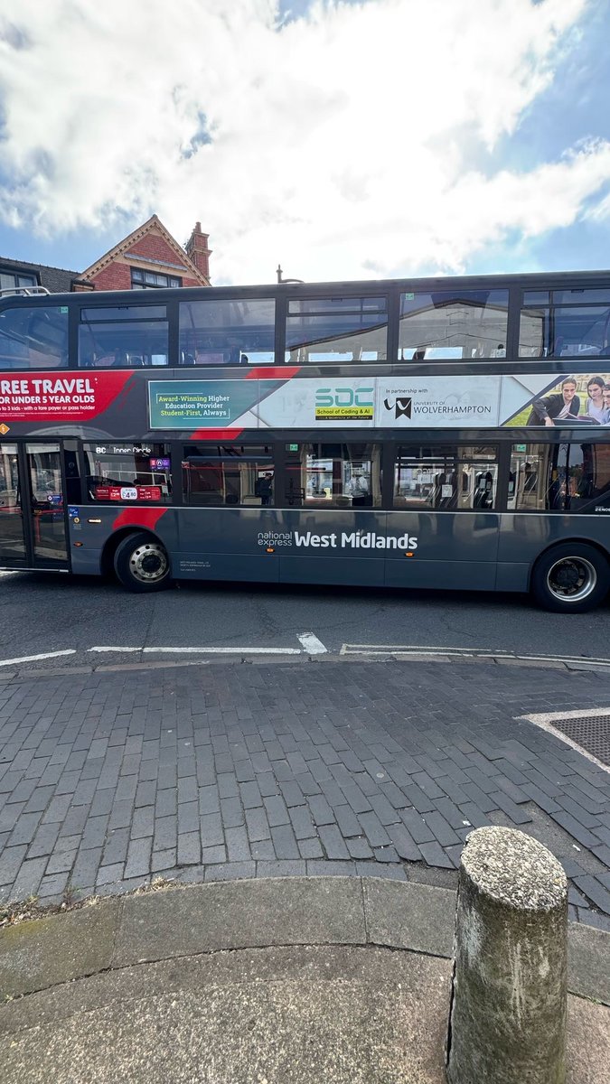 schoolofcoding's tweet image. This bus may be leaving but let your journey start with School of Coding & AI. Get in touch to find out more: lnkd.in/dtkg8VHg
#CodeOnTheGo #MidlandTech #SchoolOfCoding #InnovationInMotion #Careers #HigherEducation