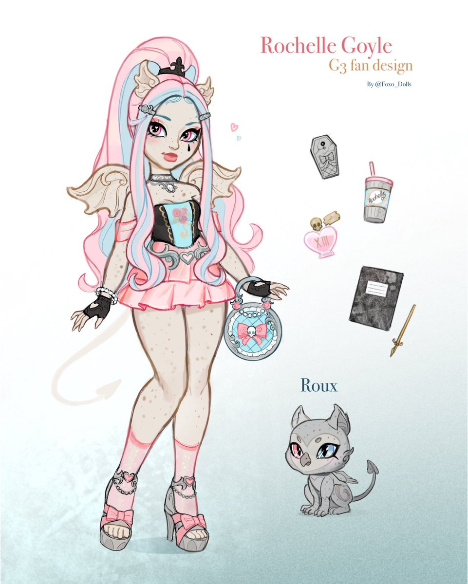 Rochelle Goyle G3 fan design 🌹✨~