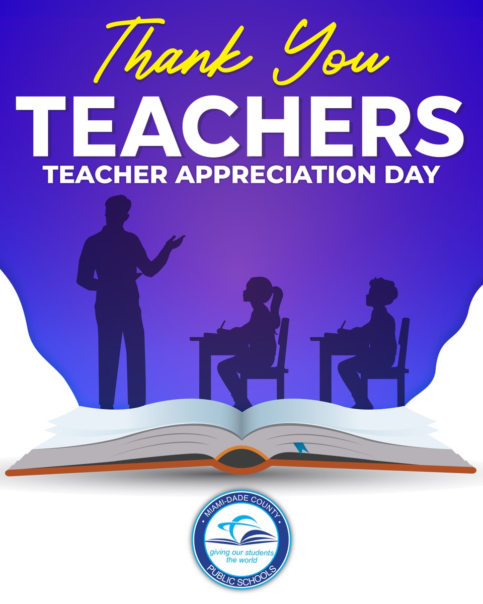 Jose L. Dotres, Ed.D. (@suptdotres) on Twitter photo Shaping the future, one student at a time! Happy #NationalTeacherDay to all the inspiring educators whose passion, commitment, and unwavering dedication light the way for our learners every single day. You are the guiding stars of our <a href="/MDCPS/">Miami-Dade Schools</a> students' journeys. Shaping the future, one student at a time! Happy #NationalTeacherDay to all the inspiring educators whose passion, commitment, and unwavering dedication light the way for our learners every single day. You are the guiding stars of our <a href="/MDCPS/">Miami-Dade Schools</a> students' journeys.