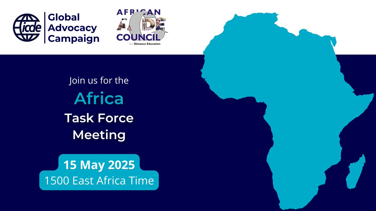 African Council for Distance Education tweet media