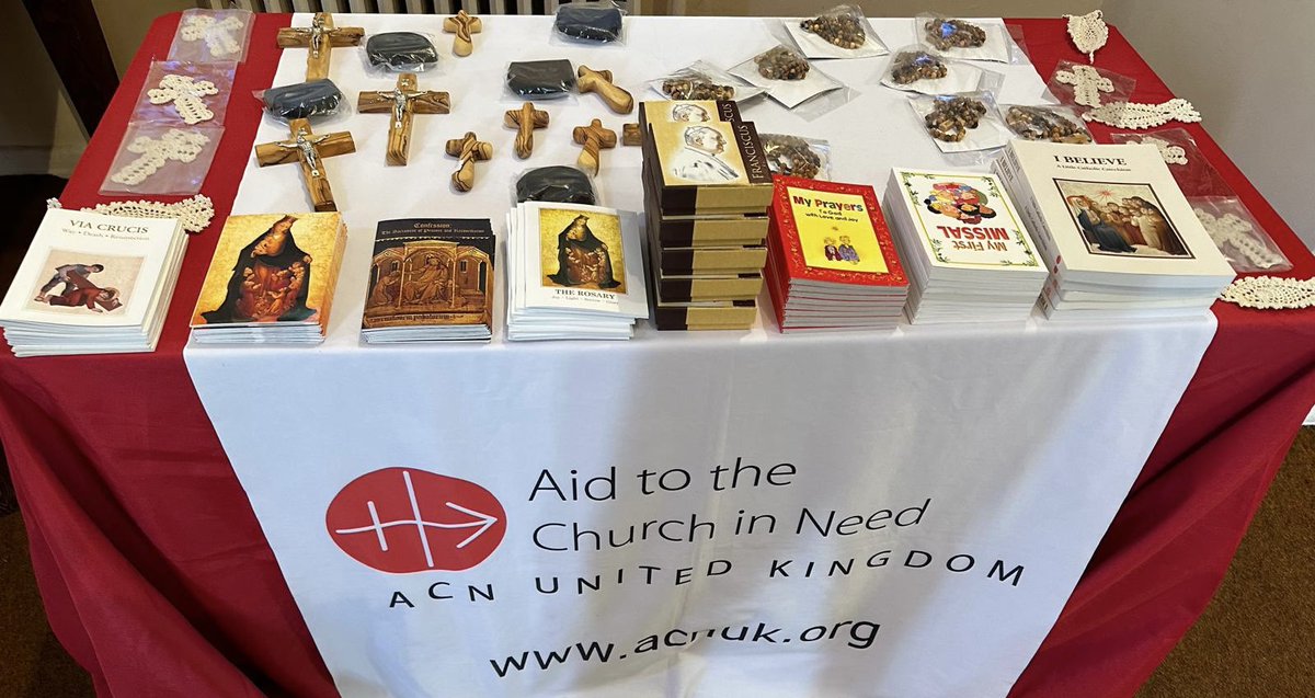 jez_acn's tweet image. We had a very wonderful ACN Appeal at 0ur Lady of the Rosary @suttoncatholic over the weekend. A huge thank you to Fr Jim and all of the parishioners, who care so much about the work of @acn_uk and suffering Christians. @RC_Southwark
