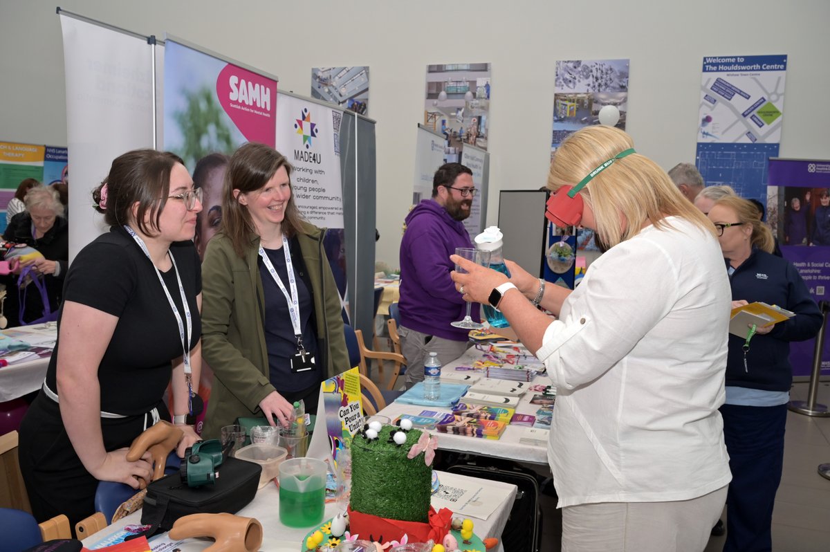 Pop by Wellbeing in Motherwell this Thursday, 8 May (10am–1pm) at Forgewood Community Centre. This free event will be packed with local health and wellbeing support, info stalls &amp; more. Everyone is welcome. Find out more: ow.ly/Xwq650VNxKG