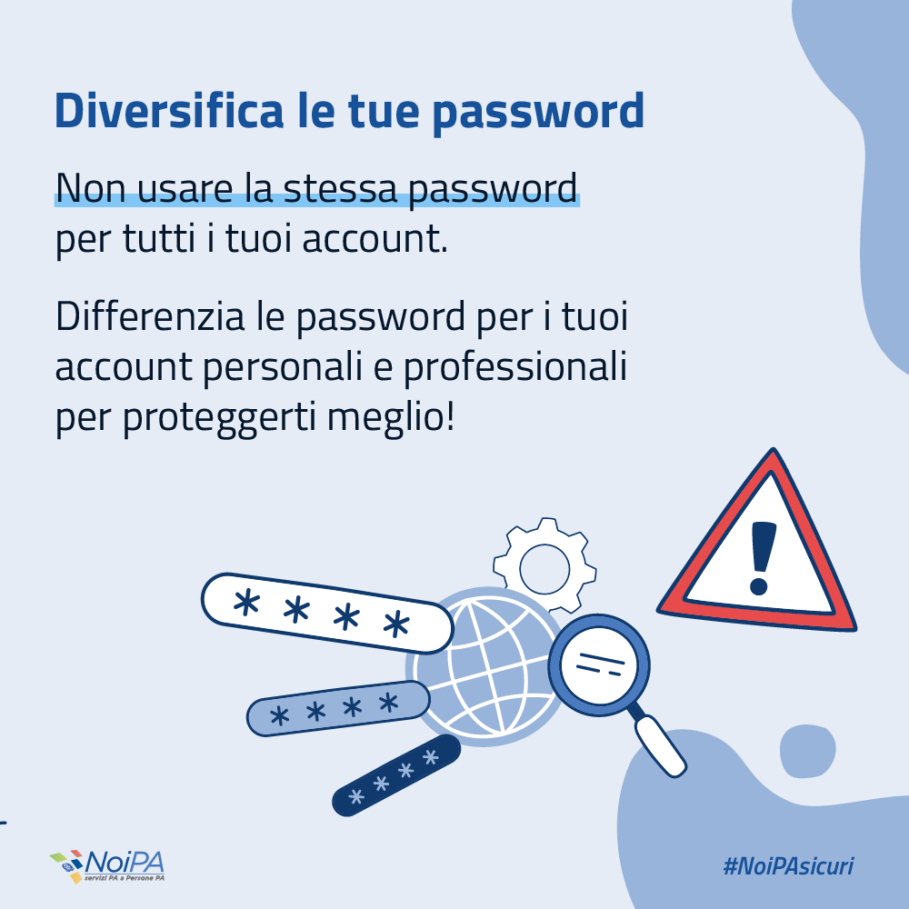 NoiPA_social's tweet photo. 🛡️ Prevenire il furto di identità è possibile!
Segui i consigli di NoiPA e usa SPID in sicurezza:
✔️ Password complesse
✔️ Gestore affidabile
✔️ Mai la stessa password ovunque
#SicurezzaDigitale #NoiPA https://t.co/9CVkaJpWkJ