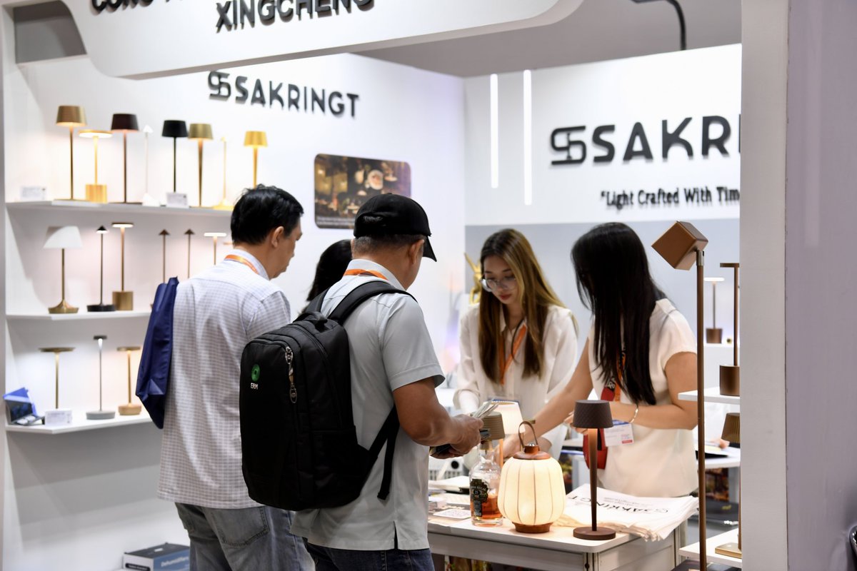 sakringt's tweet photo. Sakringt Shines at Global Sourcing Fair 2025 | Recap

📌 https://t.co/1cAgLhOxw6

#SakringtGlow #GlobalSourcingFair2025 #LightitUp #sakringt #cordlesstablelamp #tablelamp #desklamp #lighting #homedecor #lampdesign #neutralhomedecor #LED #interiordecor #moderhomedecor #lightdesign https://t.co/V8d4P6tJt8