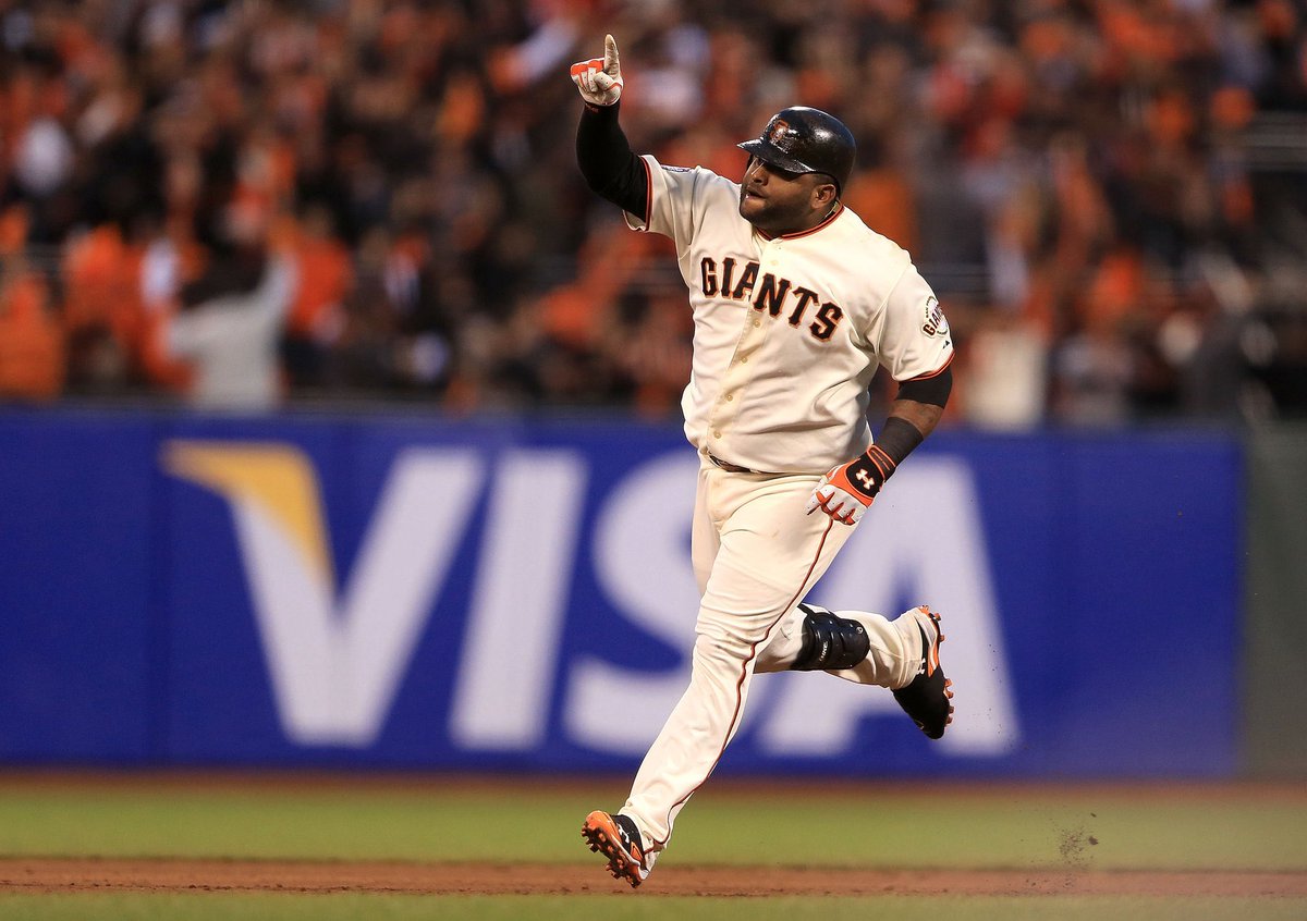 dinardodp's tweet image. On this date, May 6th in 2019- 

Pablo Sandoval becomes second MLB player since 1900 to throw a scoreless outing, hit a home run and steal a base in the same game in SF Giants' 12-4 loss in Cincinnati.

Joins Christy Mathewson (1905)

#PabloSandoval #MLB