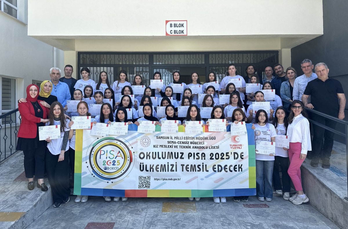 ✨İlkadım Sema-Cengiz Büberci Mesleki ve Teknik Anadolu Lisemizde PİSA 2025 Nihai Uygulaması, sorunsuz bir şekilde tamamlanmıştır.
👏Emeği geçen yönetici, öğretmen ve öğrencilerimize teşekkür ederiz.