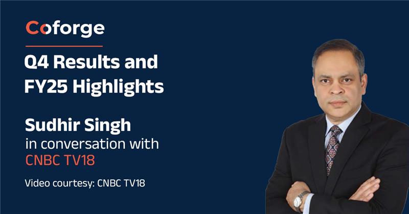 Watch our CEO, Sudhir Singh, share insights on Coforge’s exceptional FY25 performance on <a href="/CNBCTV18Live/">CNBC-TV18</a>.

▶️ youtu.be/0sYMQ2f9tJE

#FinancialResults #FY25 #Coforge