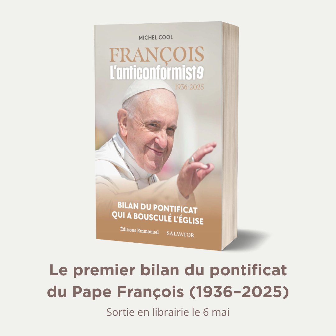 🔴[PARUTION livre] - Actualité de l'Eglise ⛪️
📍Avec son nouveau livre "François l'anticonformiste", Michel Cool, informateur religieux de premier plan et fin vaticaniste, nous livre le premier bilan du pontificat du pape François analysé, décortiqué et contextualisé !
#conclave