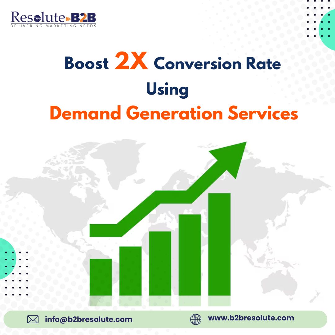 We offer #𝗱𝗲𝗺𝗮𝗻𝗱𝗴𝗲𝗻𝗲𝗿𝗮𝘁𝗶𝗼𝗻𝘀𝗲𝗿𝘃𝗶𝗰𝗲𝘀 in the 𝗨𝗦𝗔 &amp; 𝗜𝗻𝗱𝗶𝗮 for all types of #B2B businesses. We tailor the strategies based on the industry to attract high-intent sales leads for your business products or services.

#Demandgen #ROI #B2C #ResoluteB2B