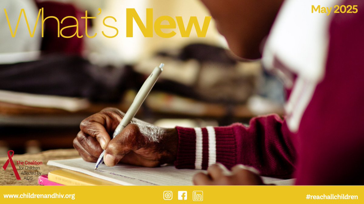 Out Now! What's new from our network? Read the latest Spring update from <a href="/childrenandHIV/">Children and HIV</a>  childrenandhiv.org/blog/whats-new… #reachallchildren