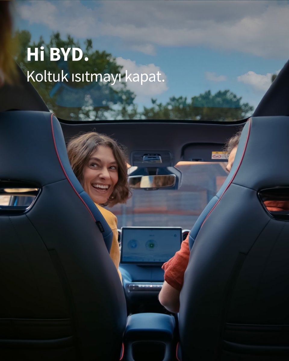 BYD_Turkiye's tweet image. BYD modellerine adım attığınız anda kontrol sizde.Siz sadece “HI BYD” deyin, gelişmiş entegre sesli komut teknolojisiyle BYD, birçok işlemi sizin yerinize anında halletsin. 🩵

#BYDTÜRKİYE #BYDDOLPHIN