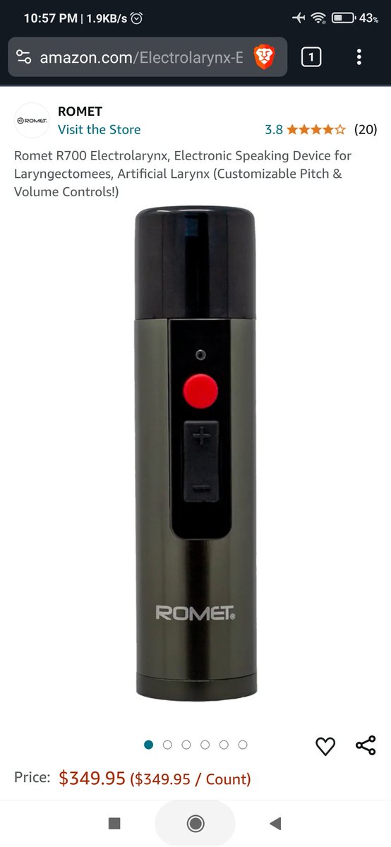 saminvarkyche's tweet image. I am in need of a new electro larynx. Appreciate your help and support. Thanks Boss

#Bossfam