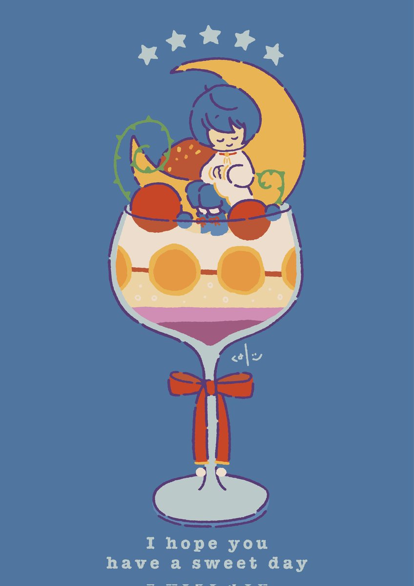 calmt_01's tweet photo. Knightsのお誕生日パフェそろいました🎀
凛月が幸福の一杯、泉が最高の一杯、嵐が甘美の一杯、司が至福の一杯です🥄 https://t.co/HOI6nhoPV0