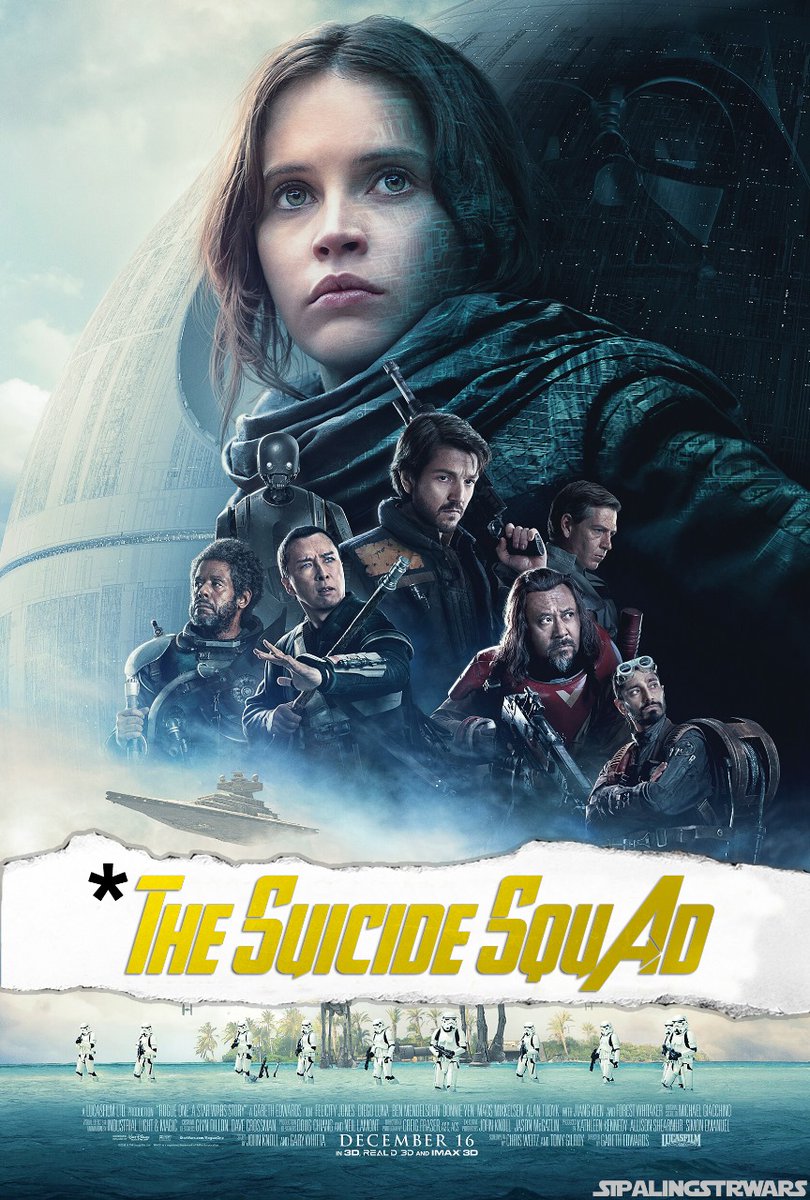 ROGUE ONE juga mau ikut-ikutan ganti judul menjadi THE SUICIDE SQUAD ☠