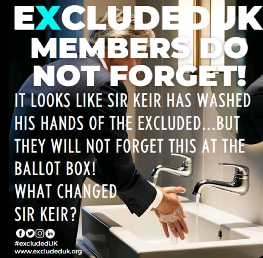 ExcludedFighter (@excludedfighter) on Twitter photo <a href="/RupaHuq/">Rupa Huq MP</a> <a href="/ruskin147/">Rory Cellan-Jones</a> <a href="/moversand6/">Movers & Shakers: a podcast about Parkinson's</a> <a href="/BPGPressGuild/">Broadcasting Press Guild</a> <a href="/MarkIMardell/">Mark Mardell</a> <a href="/JeremyPaxman/">Jeremy Paxman</a> With 95% of MPs ghosting their constituents, if <a href="/UKLabour/">The Labour Party</a> want even a slim chance of winning the next General Election, take the local election results as a warning, grow a backbone and now join the #ExcludedUK APPG today.
<a href="/ExcludedUK/">ExcludedUK</a> #EveryVoteMatters
x.com/ExcludedUK/sta… <a href="/RupaHuq/">Rupa Huq MP</a> <a href="/ruskin147/">Rory Cellan-Jones</a> <a href="/moversand6/">Movers & Shakers: a podcast about Parkinson's</a> <a href="/BPGPressGuild/">Broadcasting Press Guild</a> <a href="/MarkIMardell/">Mark Mardell</a> <a href="/JeremyPaxman/">Jeremy Paxman</a> With 95% of MPs ghosting their constituents, if <a href="/UKLabour/">The Labour Party</a> want even a slim chance of winning the next General Election, take the local election results as a warning, grow a backbone and now join the #ExcludedUK APPG today.
<a href="/ExcludedUK/">ExcludedUK</a> #EveryVoteMatters
x.com/ExcludedUK/sta…