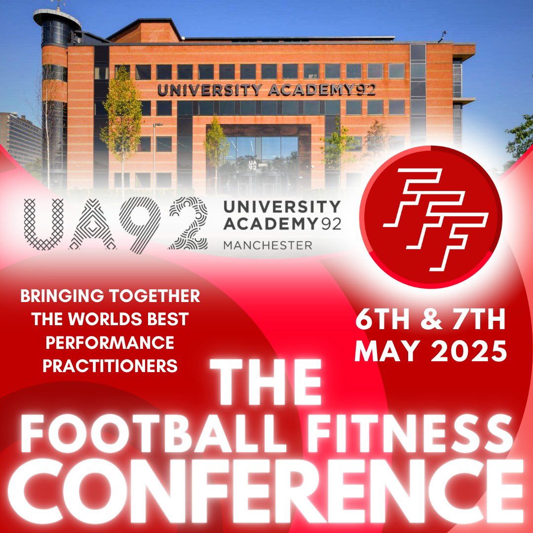 Football Fitness Federation (@footballfitfed) on Twitter photo Th address for today’s Conference is
<a href="/UA92MCR/">University Academy 92 (UA92)</a>
UA92 CAMPUS
BRIAN STATHAM WAY
OLD TRAFFORD STRETFORD
MANCHESTER
M16 0PU
*Next to Old Trafford Cricket Ground* Th address for today’s Conference is
<a href="/UA92MCR/">University Academy 92 (UA92)</a>
UA92 CAMPUS
BRIAN STATHAM WAY
OLD TRAFFORD STRETFORD
MANCHESTER
M16 0PU
*Next to Old Trafford Cricket Ground*