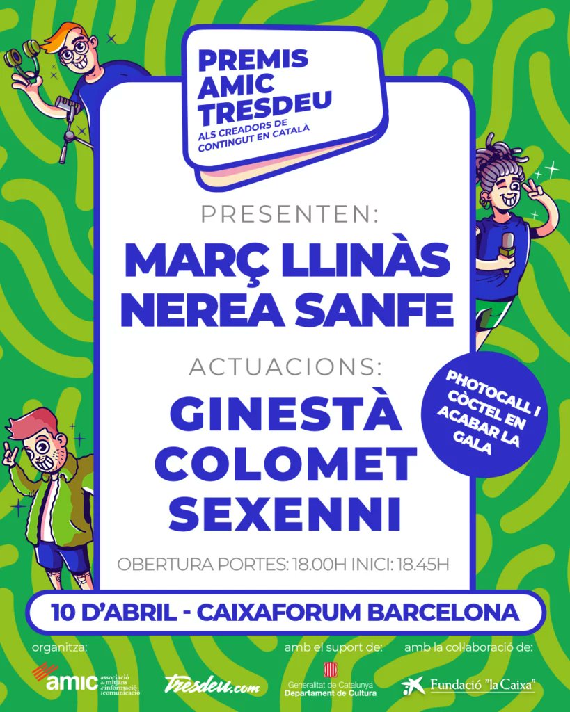 Nova reflexió a la newsletter sobre el que foren els Premis Tresdeu