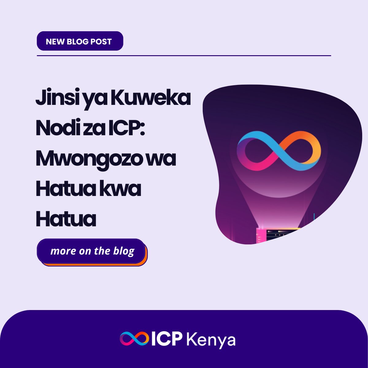 icphub_KE's tweet image. 🚀 Curious about how the Internet Computer runs?
Learn how to set up an ICP #node with our latest step-by-step guide that's now available in English and Swahili.
English: icphub-ke.medium.com/how-to-set-up-…
Swahili: icphub-ke.medium.com/jinsi-ya-kuwek…
#ICP #NodeOperator #Decentralization