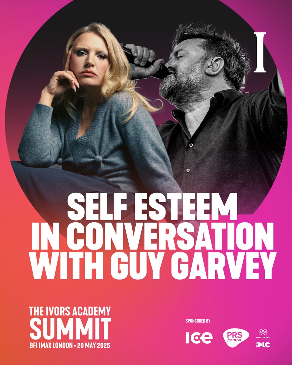 The Ivors Academy (@ivorsacademy) on Twitter photo Self Esteem and Guy Garvey announced for The Ivors Academy Summit š
Rebecca Lucy Taylor, who performs as <a href="/SELFESTEEM___/">Self Esteem</a> will take part in a headline conversation with Guy Garvey, frontman of <a href="/Elbow/">elbow</a> and <a href="/BBC6Music/">BBC Radio 6 Music</a> broadcaster.
Self Esteemās genre-defying sound, razor-sharp Self Esteem and Guy Garvey announced for The Ivors Academy Summit š
Rebecca Lucy Taylor, who performs as <a href="/SELFESTEEM___/">Self Esteem</a> will take part in a headline conversation with Guy Garvey, frontman of <a href="/Elbow/">elbow</a> and <a href="/BBC6Music/">BBC Radio 6 Music</a> broadcaster.
Self Esteemās genre-defying sound, razor-sharp
