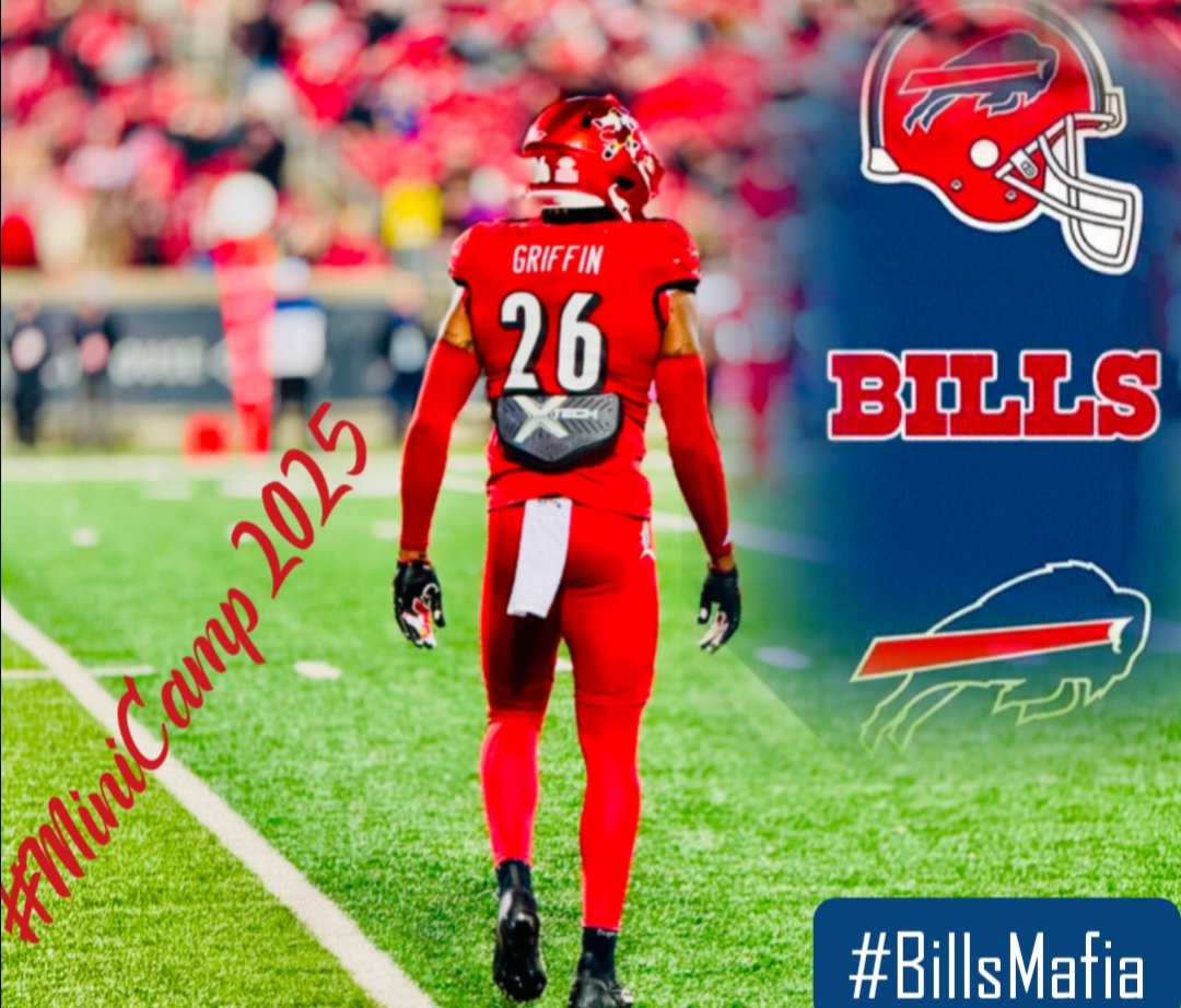 Ryan Griffin (@biggriff72) on Twitter photo MJ Griffin "Booda" / SAF
Bills Mini Camp Invite. Let's Go!
<a href="/MattParrino/">Matt Parrino</a> <a href="/SalSports/">Sal Capaccio 🏈</a> <a href="/RyanTalbotBills/">Ryan Talbot</a> <a href="/LouisvilleFB/">Louisville Football</a> <a href="/BuffaloBills/">Buffalo Bills</a> <a href="/NFL/">NFL</a> MJ Griffin "Booda" / SAF
Bills Mini Camp Invite. Let's Go!
<a href="/MattParrino/">Matt Parrino</a> <a href="/SalSports/">Sal Capaccio 🏈</a> <a href="/RyanTalbotBills/">Ryan Talbot</a> <a href="/LouisvilleFB/">Louisville Football</a> <a href="/BuffaloBills/">Buffalo Bills</a> <a href="/NFL/">NFL</a>