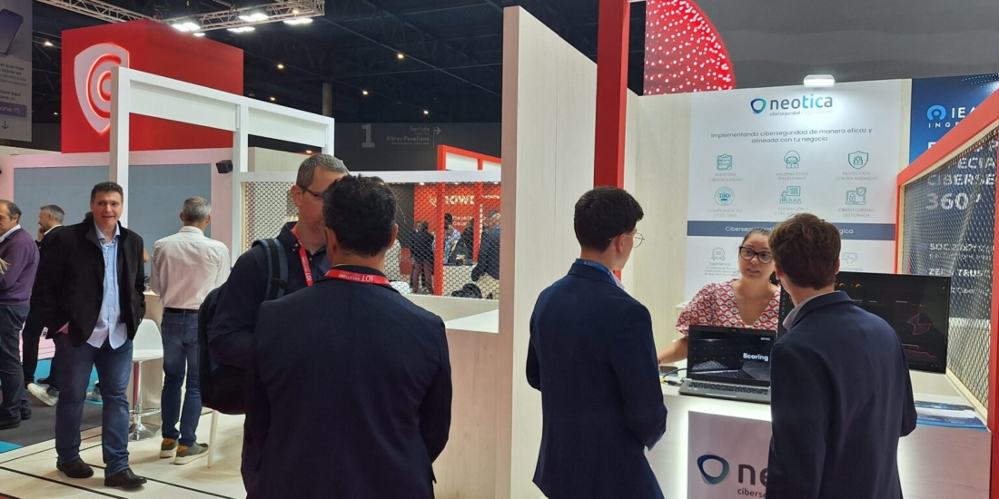 neoticasolution's tweet image. Neotica Ciberseguridad estará presente en el Barcelona Cybersecurity Congress @BcnCyberCon  

Nos complace anunciar nuestra participación de 13 al 15 de mayo en la Fira de #Barcelona.  Si quieres entradas ponte en contacto con nuestro equipo  neotica.net #pymes