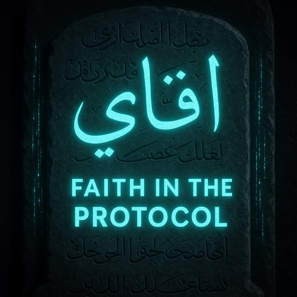 byteveiled's tweet image. Day 29/30: Faith in the Protocol

Faith and code aren’t enemies.
They’re both built on belief, repetition, trust.

Web3 offers smart contracts.
But what about sacred contracts?

#Bytevieled #FaithAndCode #DigitalEthics #Web3Culture #CyberArabic #SacredTech