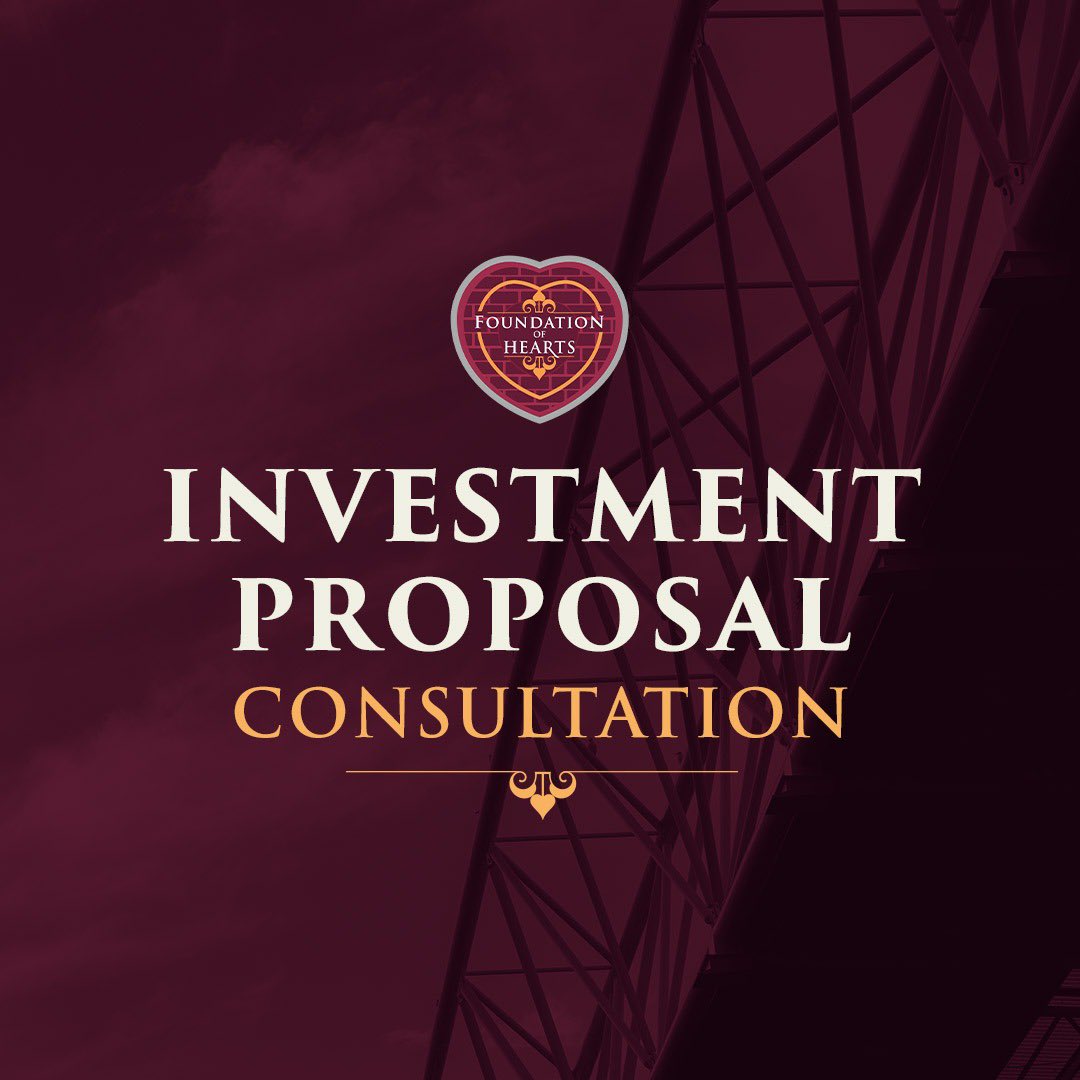 🇱🇻 We are delighted to share with you details of Tony Bloom’s investment proposal for Heart of Midlothian.

🗣️ An FOH consultation period will now begin until May 26th.

❤️ You made the club survive, now help us to thrive.

ℹ️ ➡️ foundationofhearts.org/blogs/blog/inv…