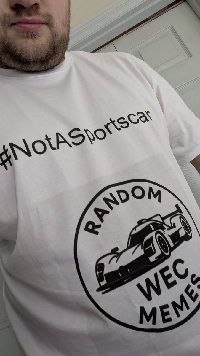 SportscarJoe's tweet photo. Shirt number 2 has arrived #NotASportscar https://t.co/cpArhswasF