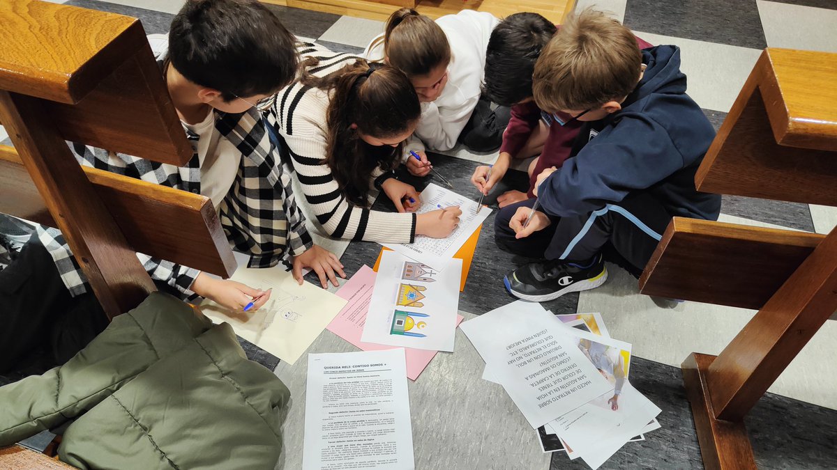 OSA_Agustinos's tweet photo. Alumnos de 5º EP hasta 2º ESO participan hoy en la fase final de III Olimpiada de Religión de los colegios agustinos de España, en el @sanagusmadrid. @isaacestevezsan https://t.co/dlj4QXYD6r