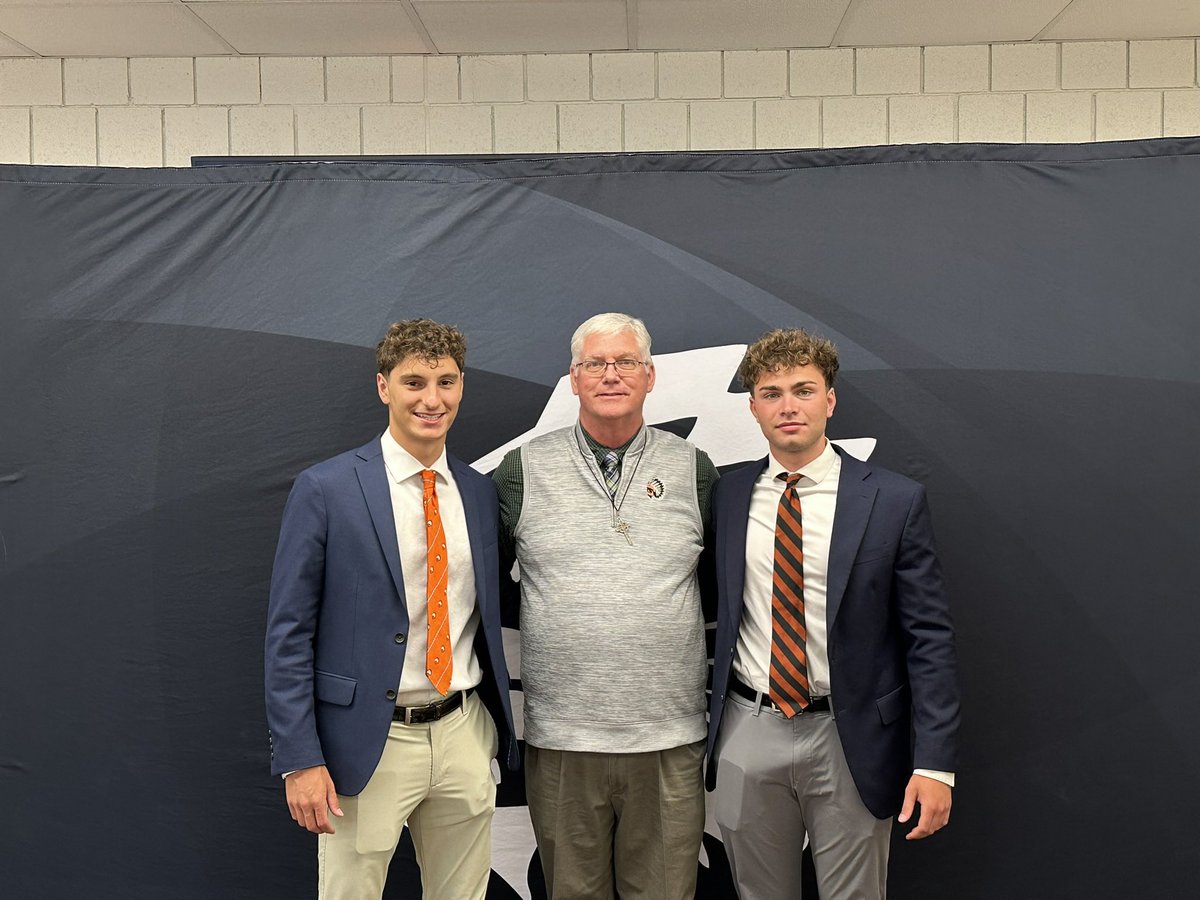 A bittersweet moment! Two of my favorite players ending their time at Rice and going on to play at the next level! May God bless you Anthony and Dom as you embark for new pitches and new adventures! <a href="/BroRiceWarriors/">Brother Rice HS</a>