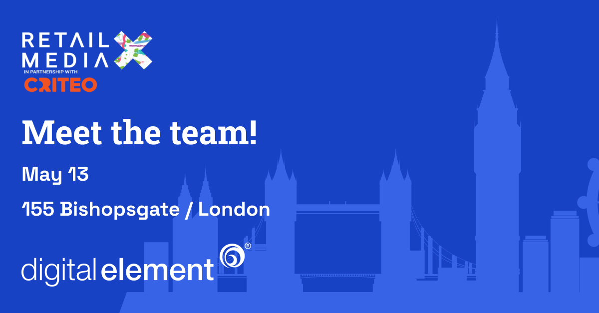 🌍 Ready for Retail Media X? Connect with Stephen Clancy to learn how Digital Element can enhance your strategy! 📍 May 13 | London Book time with Stephen now! ow.ly/6o6N50VNmrT