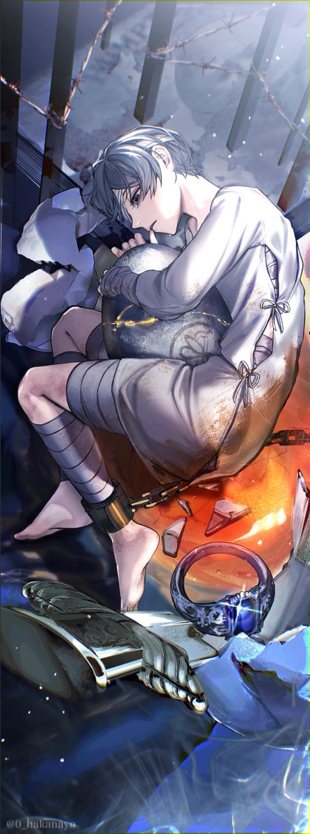 ハンプティ･ダンプティの祈り
※タップ推奨
 #緑の魔女編 #黒執事ファンアート