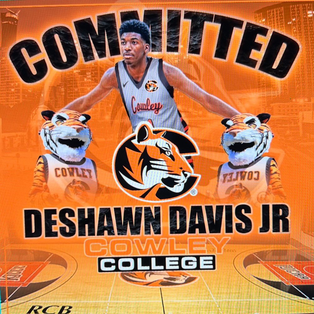 SouthGAHoops (@southgahoops) on Twitter photo Congratulations to <a href="/10DeshawnDavis/">DeshawnDavis_10</a> on his commitment to <a href="/CowleyHoops/">CowleyTigerMBB</a>.
Davis was one of the best shot blockers in the state for the last 2 seasons!
<a href="/connect_hoops/">College Hoops Connect, Inc</a> <a href="/chriscamsports/">Chris Cameron</a> Congratulations to <a href="/10DeshawnDavis/">DeshawnDavis_10</a> on his commitment to <a href="/CowleyHoops/">CowleyTigerMBB</a>.
Davis was one of the best shot blockers in the state for the last 2 seasons!
<a href="/connect_hoops/">College Hoops Connect, Inc</a> <a href="/chriscamsports/">Chris Cameron</a>