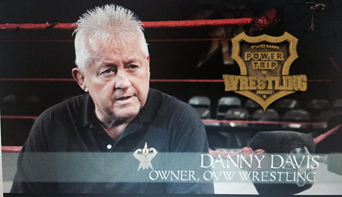 TwoManPowerTrip's tweet photo. TMPT welcomes in for the flagship show, #OVW owner and founder #DannyDavis In this interview Nightmare Danny Davis and host John Poz will talk #OVW #JimCornette #RipRogers #CCW #VinceMcMahon #JohnCena and much more!

https://t.co/fckZij9GBo https://t.co/wZY0SPWVWs