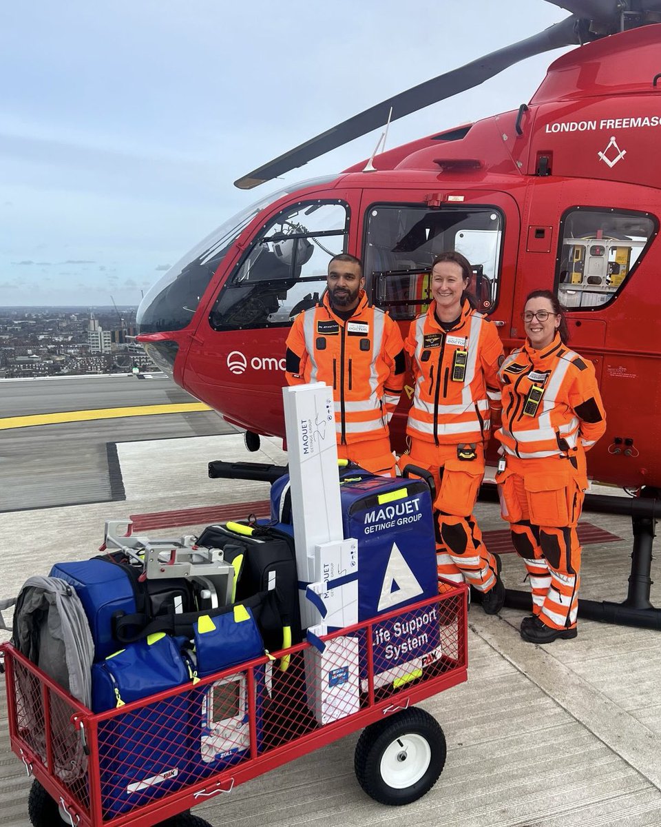 LDNairamb's tweet image. For the first time ever in the UK, we are bringing ECMO to the streets of London, offering hope to patients in cardiac arrest.
londonsairambulance.org.uk/news-and-stori…