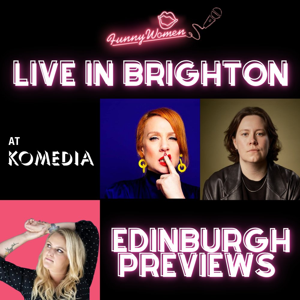 Funny Women (@funnywomen) on Twitter photo #funnywomen live #edinburghfringefestival previews are back at <a href="/KomediaBrighton/">Komedia Brighton</a> and on Sat 26 July, Kate McGann will be joined by <a href="/sarabarron/">Sara Barron</a> and <a href="/ChloePetts/">Chloe Petts</a>! Get your tickets early before the sell out komediabrighton.ticketsolve.com/ticketbooth/sh… #funnywomen live #edinburghfringefestival previews are back at <a href="/KomediaBrighton/">Komedia Brighton</a> and on Sat 26 July, Kate McGann will be joined by <a href="/sarabarron/">Sara Barron</a> and <a href="/ChloePetts/">Chloe Petts</a>! Get your tickets early before the sell out komediabrighton.ticketsolve.com/ticketbooth/sh…