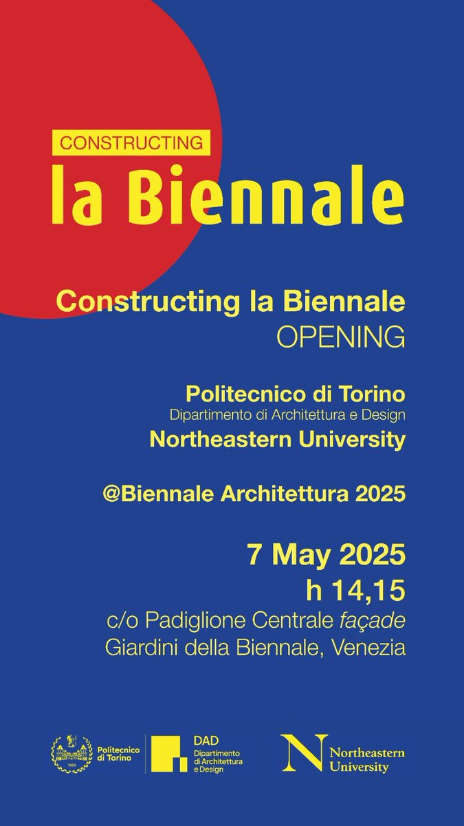 Join us tomorrow in Venice, 7 May, 2pm at the Central Pavilion to see our work that traces the process of curation of the 19th Architecture Biennale with ethnographic tools. We map the relational dynamics and the invisible conceptual and technical work behind the scenes👇