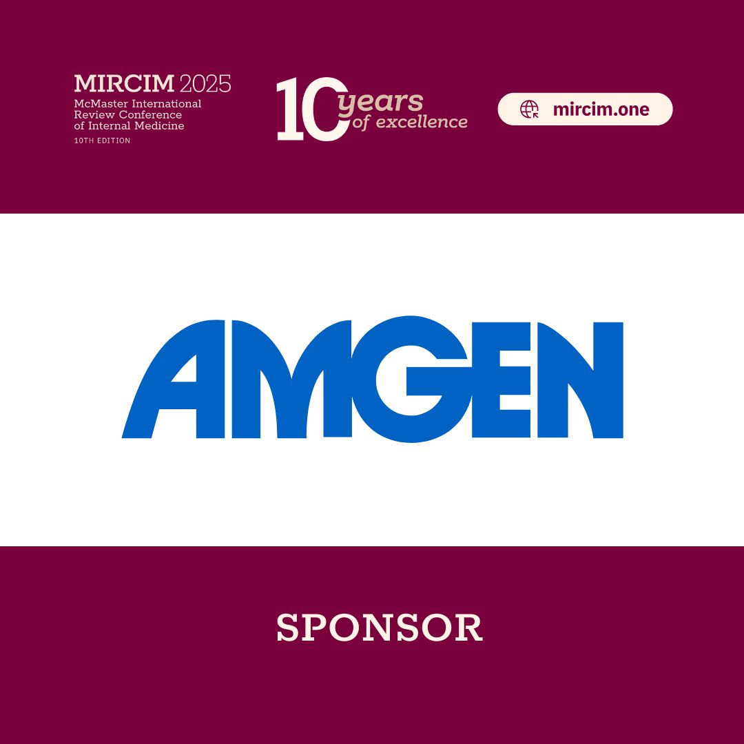 We are happy to announce that <a href="/Amgen/">Amgen 🧪🔬🧬</a>  is an official sponsor of 10th edition MIRCIM25 

Amgen is an American multinational biopharmaceutical company and one of the world's largest independent biotechnology companies.

For more about AMGEN visit: amgen.com