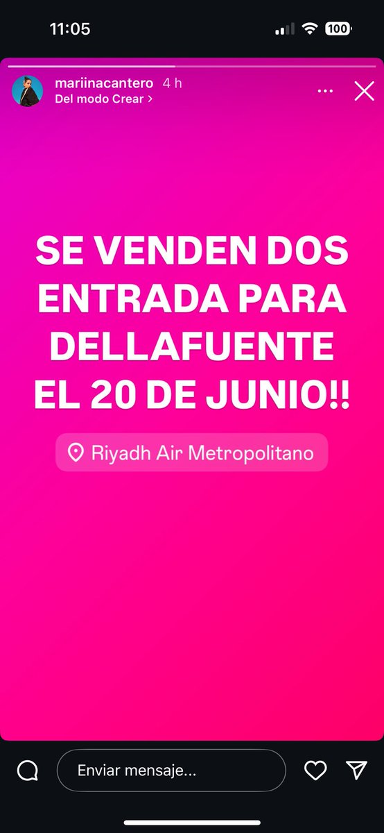 Evis_ceeme's tweet photo. Se venden 2 entradas para Dellafuente día 20!! ⚠️⚠️‼️ https://t.co/Yf80Vm9dtp