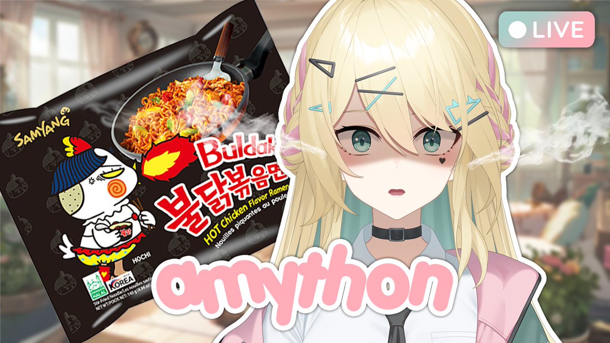 MAKAN SAMYANG YAWRR | PRE ORDER CF20 MERCH CLOSE TODAY【AMYTHON #7】

Tonight, 19:30 WIB
youtube.com/live/CRlLnA2Md…

#Amyllive