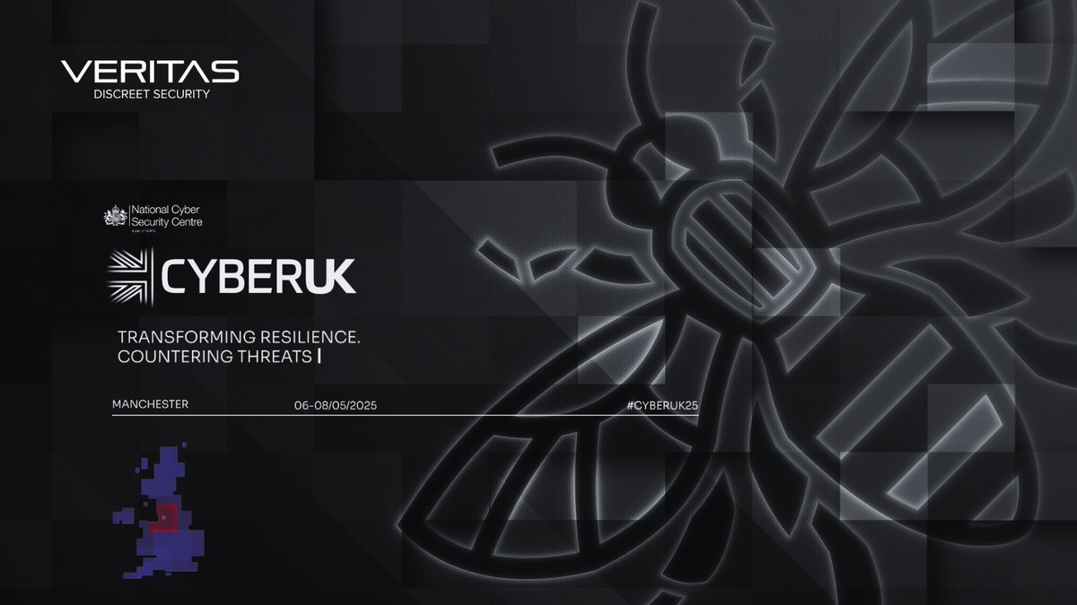 CYBERUK 2025 is coming to Manchester!

The UK's top cyber event will unite 2,000+ experts under the theme:
🛡️ Transforming Resilience. Countering Threats.
📅 150+ exhibitors
🎙️ 100+ speakers
🔗 cyberuk.uk/2025/about
A key moment for cyber professionals this year.

🔗