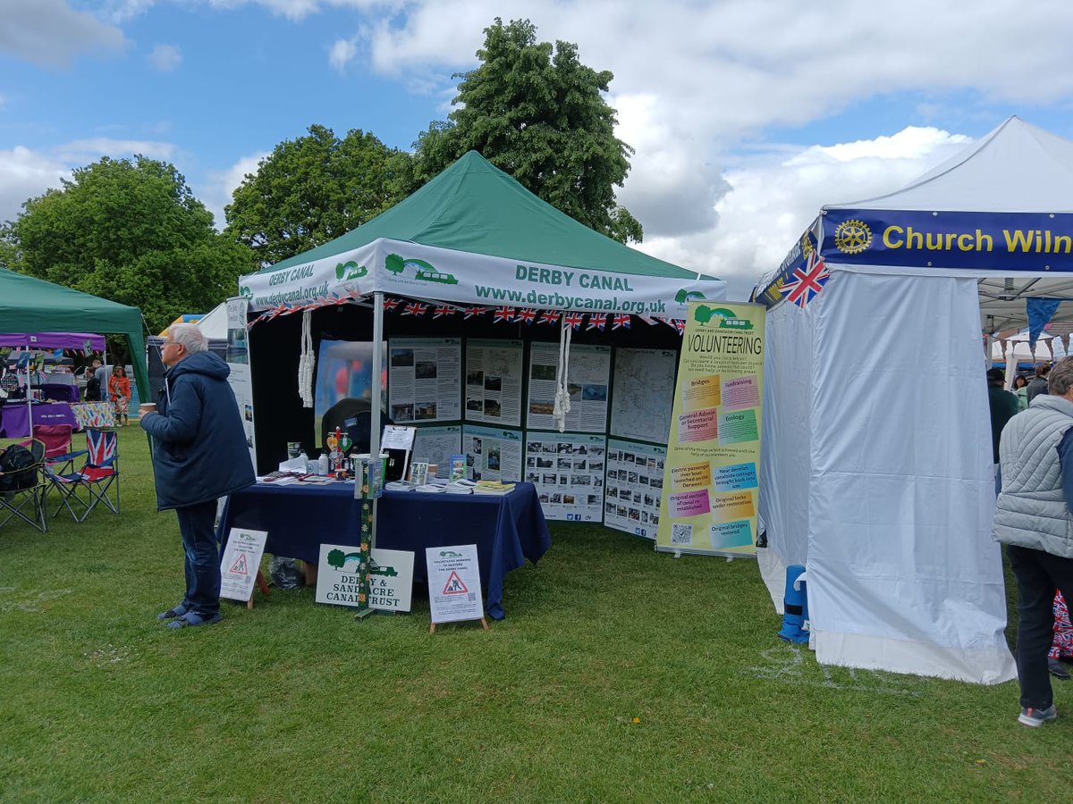 A great day at Breaston gala yesterday with lots of interest in our projects