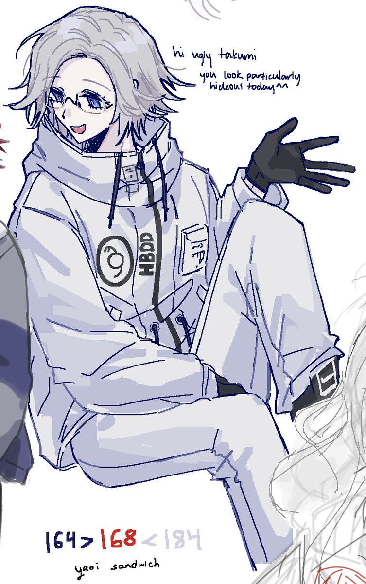 with the power of friendship my friends and i have 100'd that line so here's my contribution to the celebratory aggie #hndr_FA #ハンドラ美術部