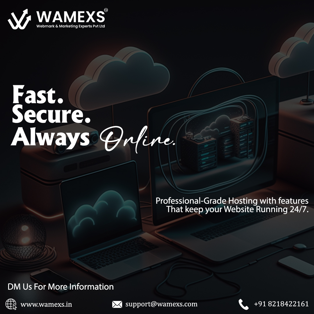 wamexsindia's tweet image. 🚀 Need Fast &amp;amp; Secure Web Hosting? We've Got You Covered! 🔐

📩 DM us or call  for a FREE consultation!
Call Us: +91 821 842 2161
Email: support@wamexs.com
Click: wamexs.in

#WebmarkExperts #SecureHosting #FastHosting #WebsiteSuccess #DigitalGrowth #WebSolutions