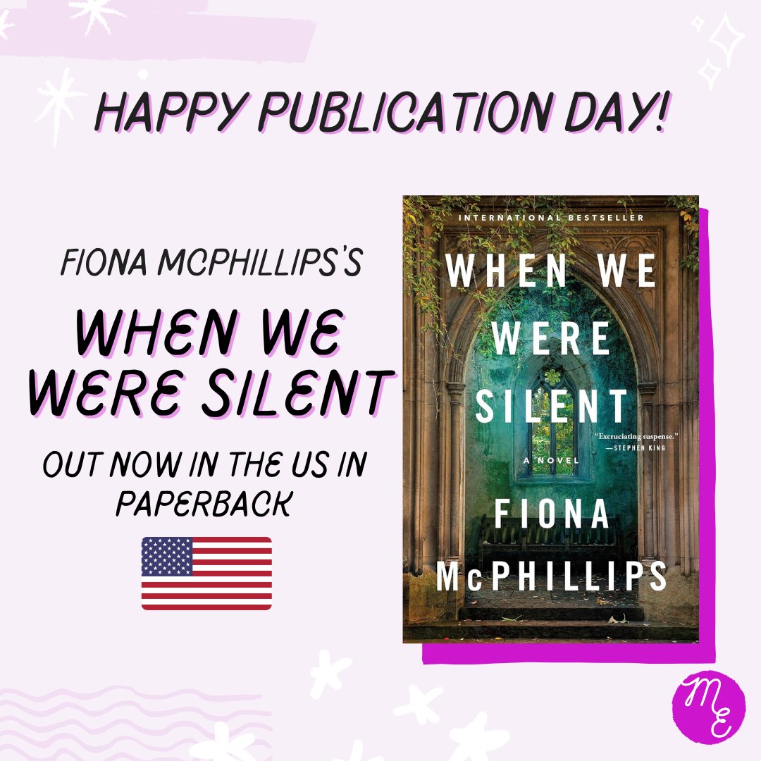 Mushens Entertainment (@mushensent) on Twitter photo Happy US paperback publication day to <a href="/fionamcp/">Fiona McPhillips</a> and her upmarket thriller debut, WHEN WE WERE SILENT! ✨ Happy US paperback publication day to <a href="/fionamcp/">Fiona McPhillips</a> and her upmarket thriller debut, WHEN WE WERE SILENT! ✨