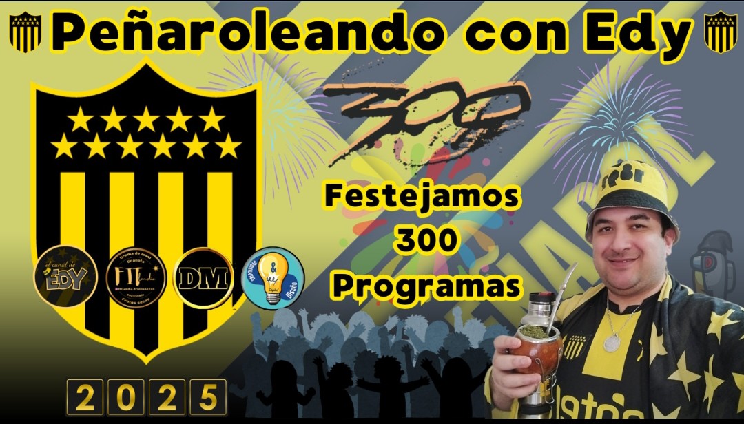 Hoy festejamos los 300 Programas de Peñaroleando los espero.