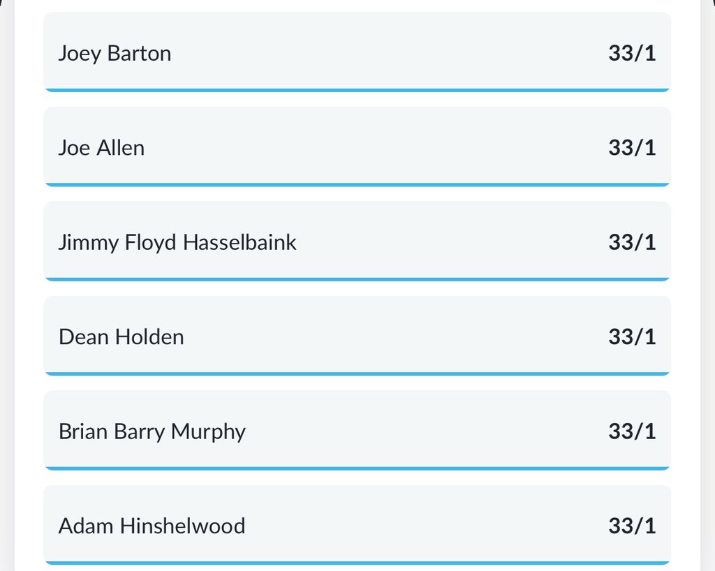 GasNewManager's tweet image. 6.5.2025 Afternoon Update
Michael Duff becomes the first new favourite of this run, DC drops to 3rd

Top 6
1️⃣ Michael Duff 7/4
2️⃣ Jon Brady 9/4
3️⃣ Darrell Clarke 11/4
4️⃣ Steve Evans 10/1
5️⃣ Ian Evatt 16/1
6️⃣ Des Buckingham 20/1