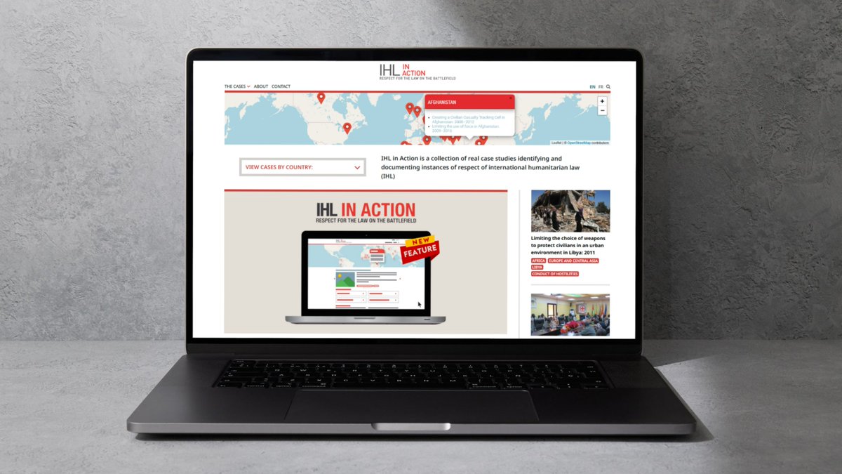 🌟 #IHLinAction platform has a new look to enhance your browsing experience!

Explore real case studies showing how respect for #IHL protects lives and communities in conflict. 
 🔗 ihl-in-action.icrc.org

#ComplianceMatters #HumanitarianLaw #RespectForLaw #ICRC