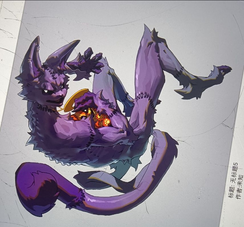 Turn to what was painted before.